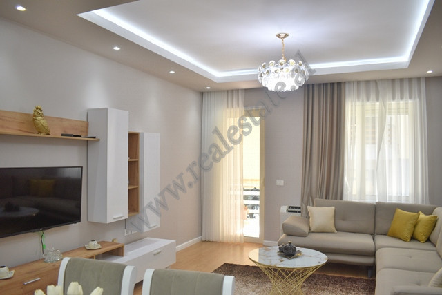 Apartament 2+1 per qira ne rrugen Eduadrt Mano ne Tirane.
Apartamenti pozicionohet ne katin e dyte 